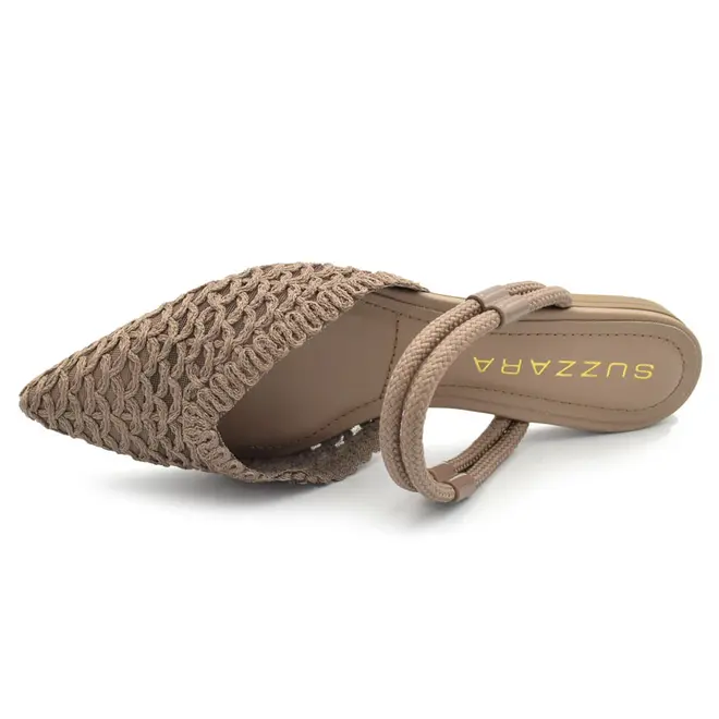 Sapatilha Feminina  Suzzara Bege 373196