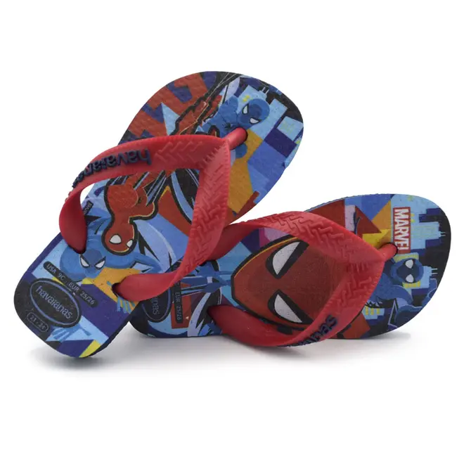 Chinelo Infantil Havaianas Top Marvel Azul 4148300