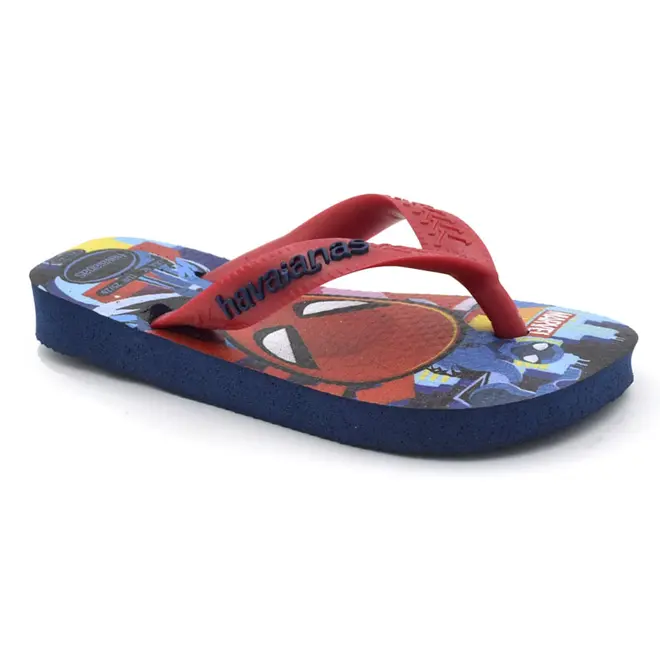 Chinelo Infantil Havaianas Top Marvel Azul 4148300