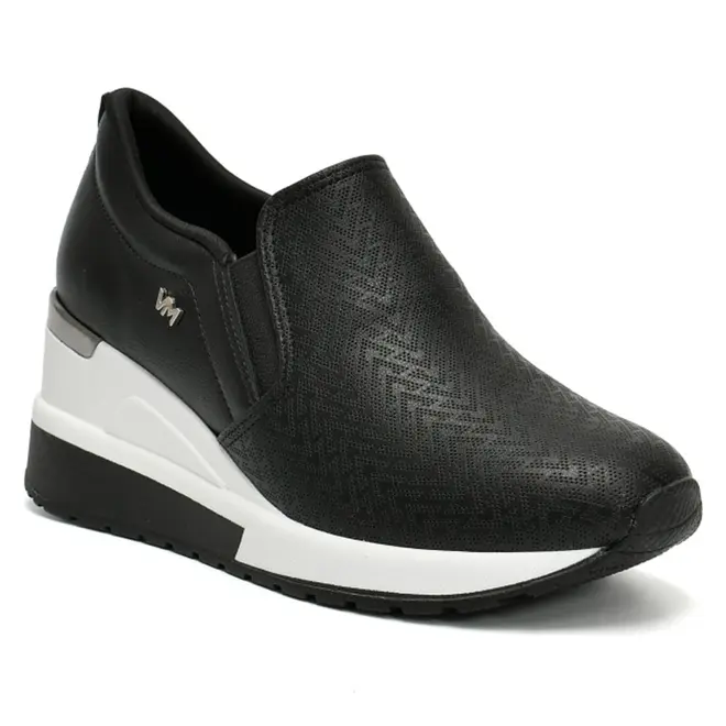 Tênis Anabela Feminino Via Marte Preto 046-002-01