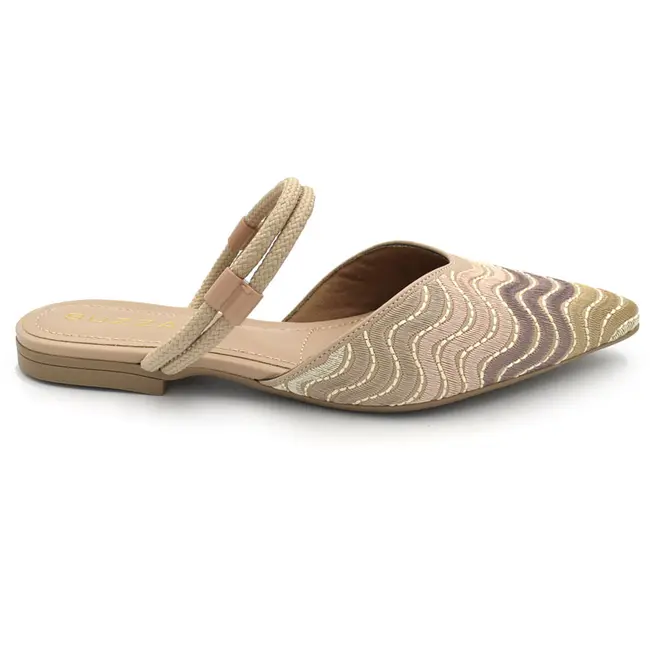 Sapatilha Slingback Feminina Suzzara Bege 373359