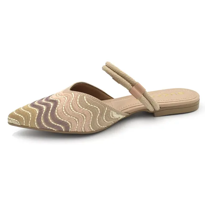 Sapatilha Slingback Feminina Suzzara Bege 373359
