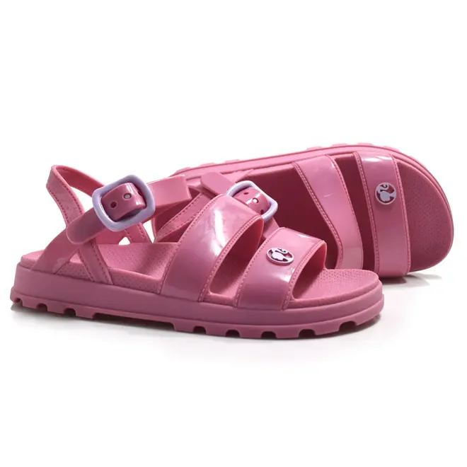 Sandália Infantil Grendene Barbie Sorveteria Rosa 23221