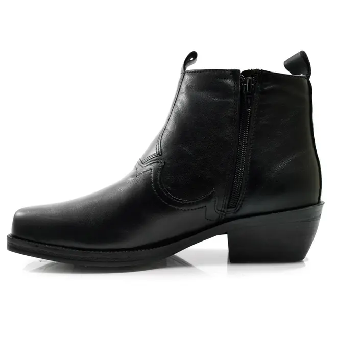 Bota Masculina Ferracini de Couro New Country Preto 8907