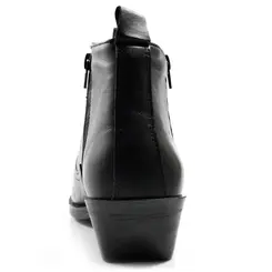Bota Masculina Ferracini de Couro New Country Preto 8907