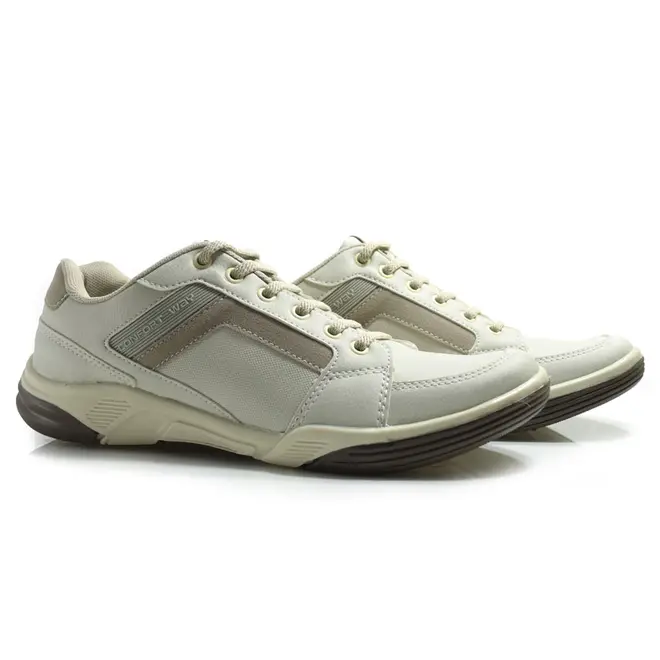 Sapatênis Masculino Confort Way Off White 602502