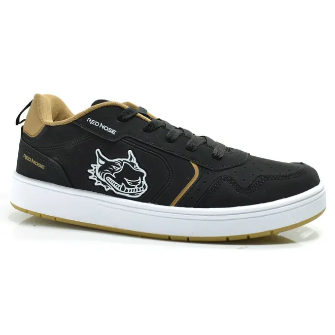 Tênis Masculino Street Style Red Nose Preto RNVM302