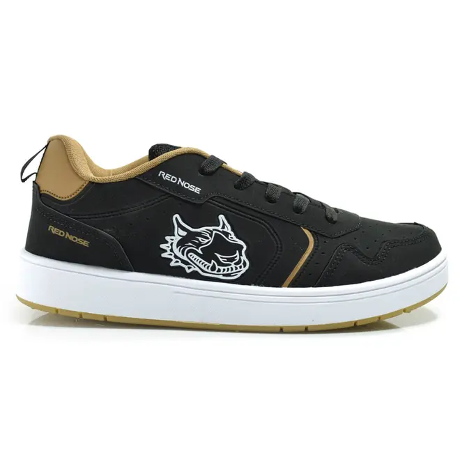 Tênis Masculino Street Style Red Nose Preto RNVM302