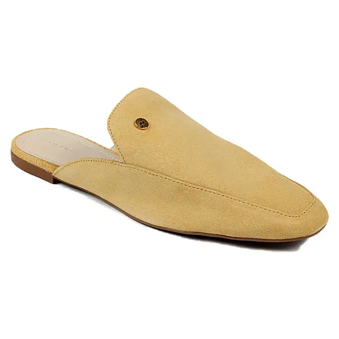 Tamanco Mule Itapuã Couro Amarelo Feminino