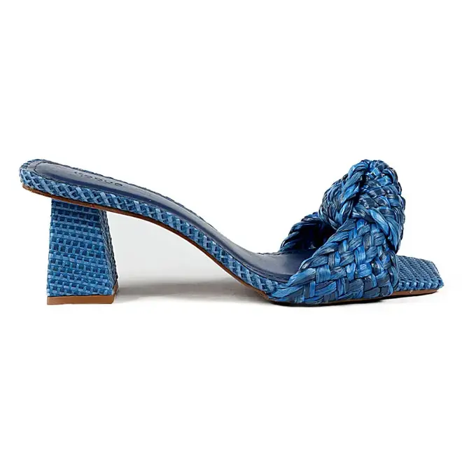 Tamanco Itapuã Detalhe em Nó Azul Feminino