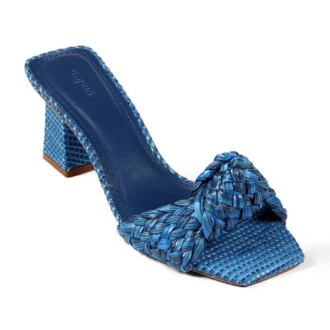 Tamanco Itapuã Detalhe em Nó Azul Feminino