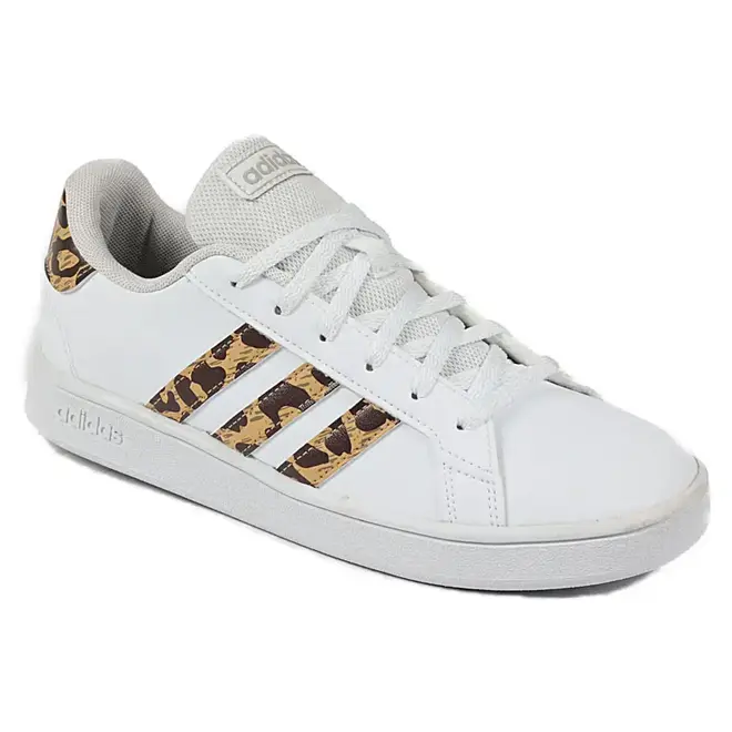 Tênis Adidas Casual  Branco e Onça Feminino