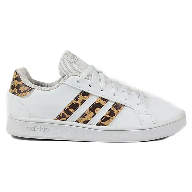 Tênis Adidas Casual  Branco e Onça Feminino