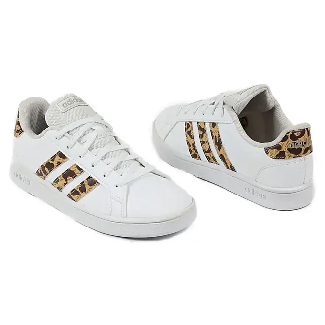 Tênis Adidas Casual  Branco e Onça Feminino