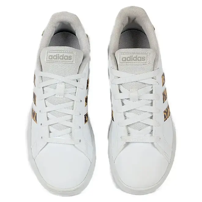Tênis Adidas Casual  Branco e Onça Feminino