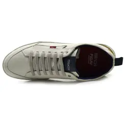 Sapatênis de Couro Masculino Ferracini Pulse Creme 2271