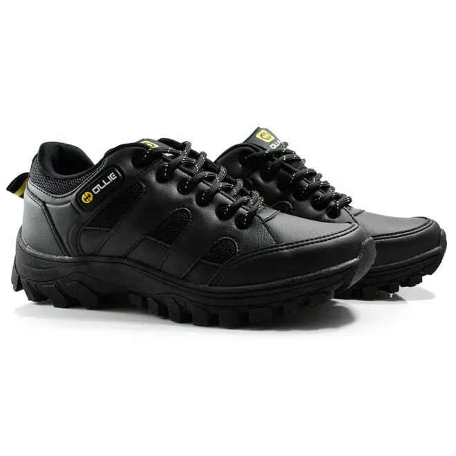 Tênis Masculino Adventure Ollie Broncos Preto BRONCOS