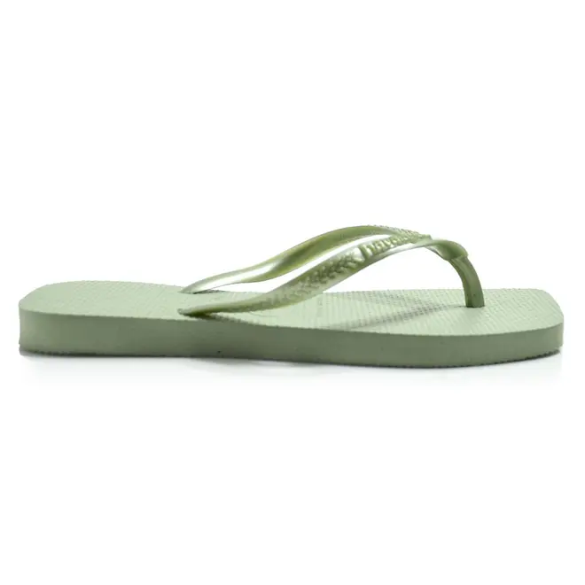 Chinelo Havainas Slim Square Verde 4148301