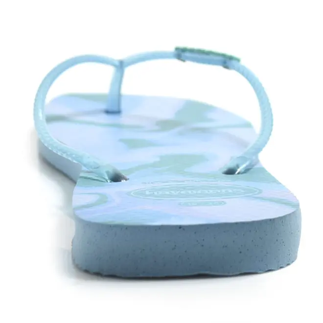 Chinelo Feminino Havaianas Slim Square Jelly Azul 4150245