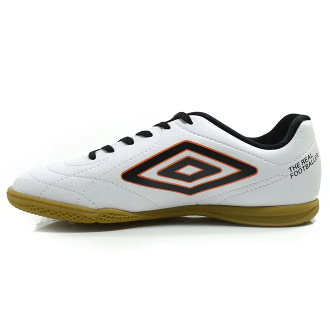 Chuteira de Futsal Umbro Class Branco U01FB00317
