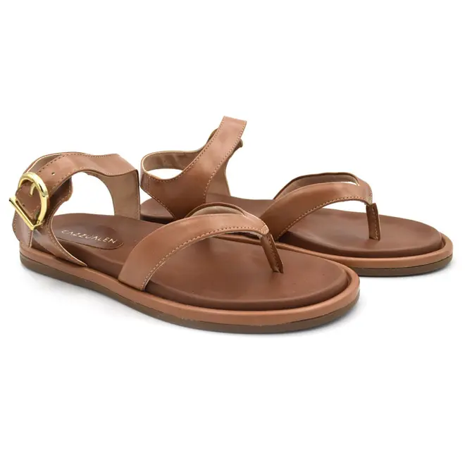 Papete Feminina Cazzualen Marrom 5050.60058