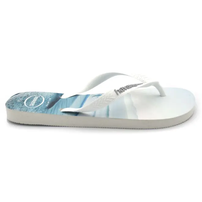 Chinelo Masculino Havaianas Top Surfer I Branco 4149971