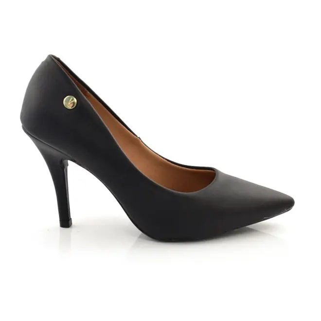 Scarpin de Salto Alto Vizzano Preto 11841101-7286