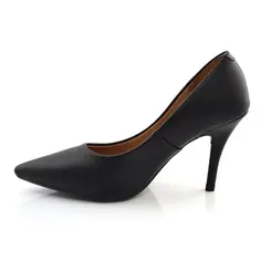 Scarpin de Salto Alto Vizzano Preto 11841101-7286