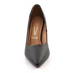 Scarpin de Salto Alto Vizzano Preto 11841101-7286