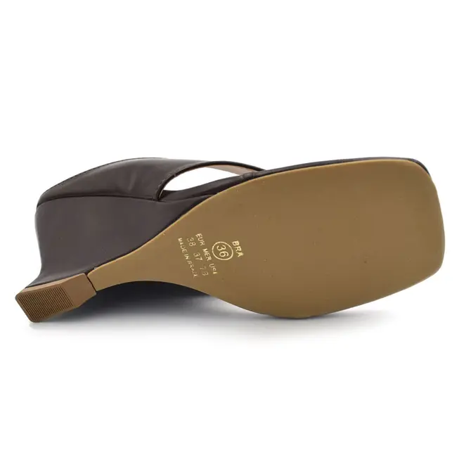 Tamanco Anabela Feminino Suzzara Marrom 3322-3343
