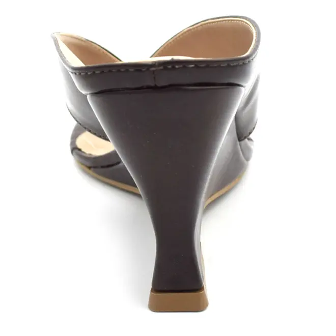 Tamanco Anabela Feminino Suzzara Marrom 3322-3343
