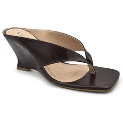 Tamanco Anabela Feminino Suzzara Marrom 3322-3343