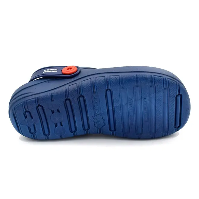 Babuche de Menino com LED Grendene Marvel Light Up Azul 23541