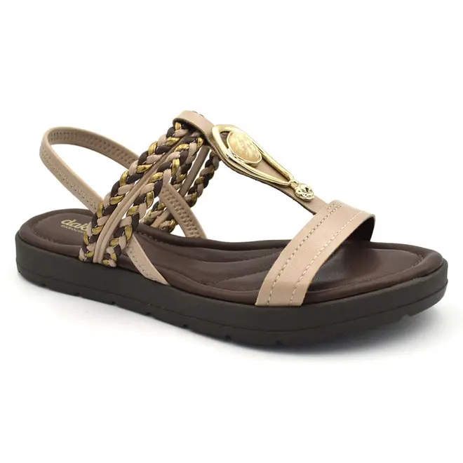 Papete Feminina Dakota Marrom DB257