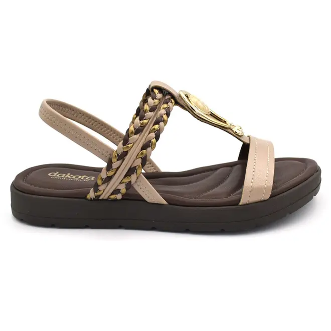 Papete Feminina Dakota Marrom DB257