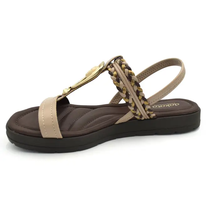 Papete Feminina Dakota Marrom DB257