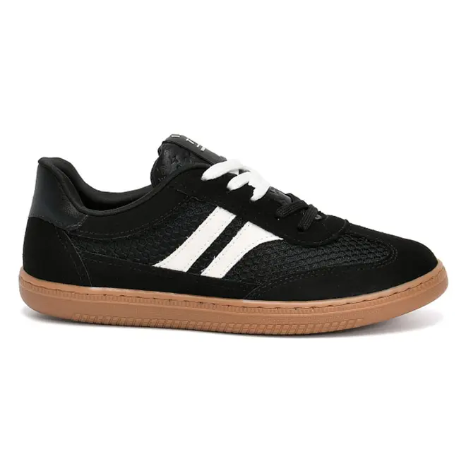 Tênis Casual Feminino Via Marte Preto 129-018-06