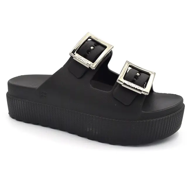 Tamanco Plataforma Feminino Zaxy Partner Air High Preto 19458