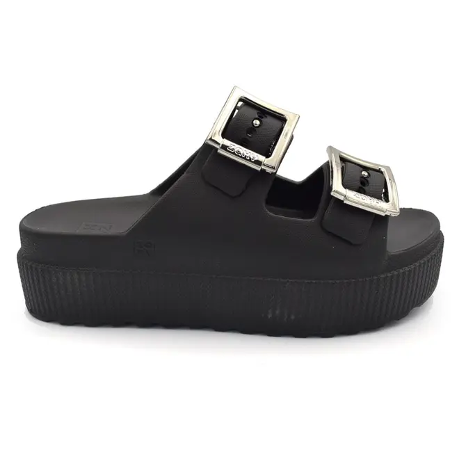 Tamanco Plataforma Feminino Zaxy Partner Air High Preto 19458