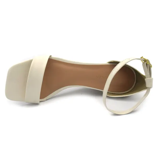 Sandália Anabela Feminina Cazzualen Off White 532.7778