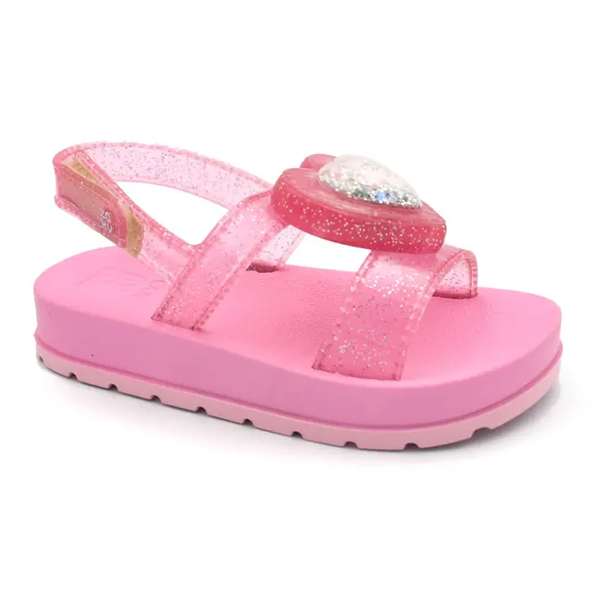 Papete de Menina Zaxynina Glimmer com LED do 19 ao 27 Rosa 19527
