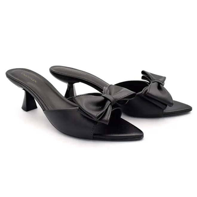 Tamanco de Salto Feminino Cazzualen Preto 5321.11567