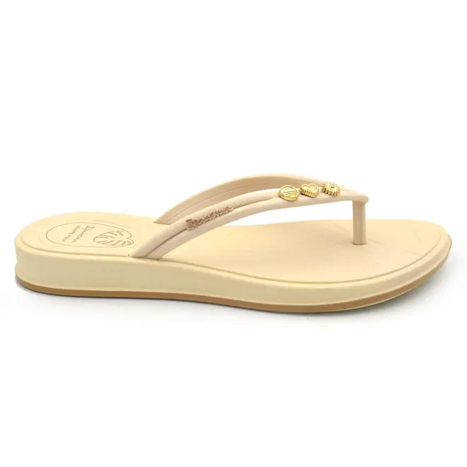 Chinelo Feminino Ipanema Shine Pin  Bege 27573