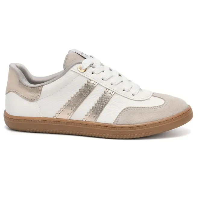 Tênis Casual Feminino Via Marte Creme 129-015-06