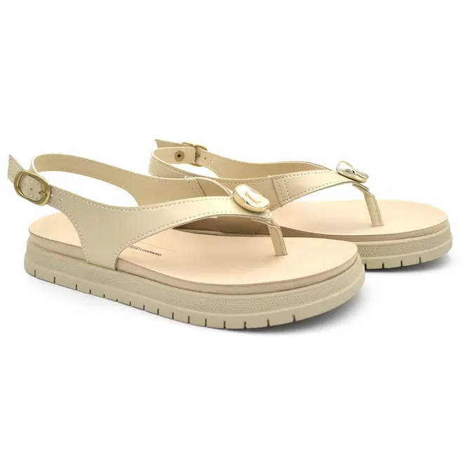 Papete Feminina Dakota Creme DB804
