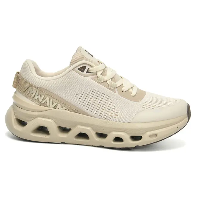 Tênis Esportivo Feminino Via Marte Creme 378-001-05