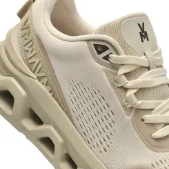 Tênis Esportivo Feminino Via Marte Creme 378-001-05