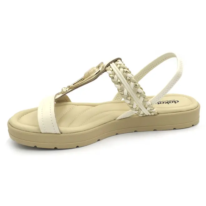 Papete Feminina Dakota Creme DB257