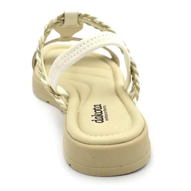 Papete Feminina Dakota Creme DB257
