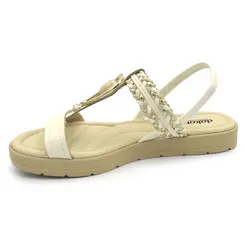 Papete Feminina Dakota Creme DB257